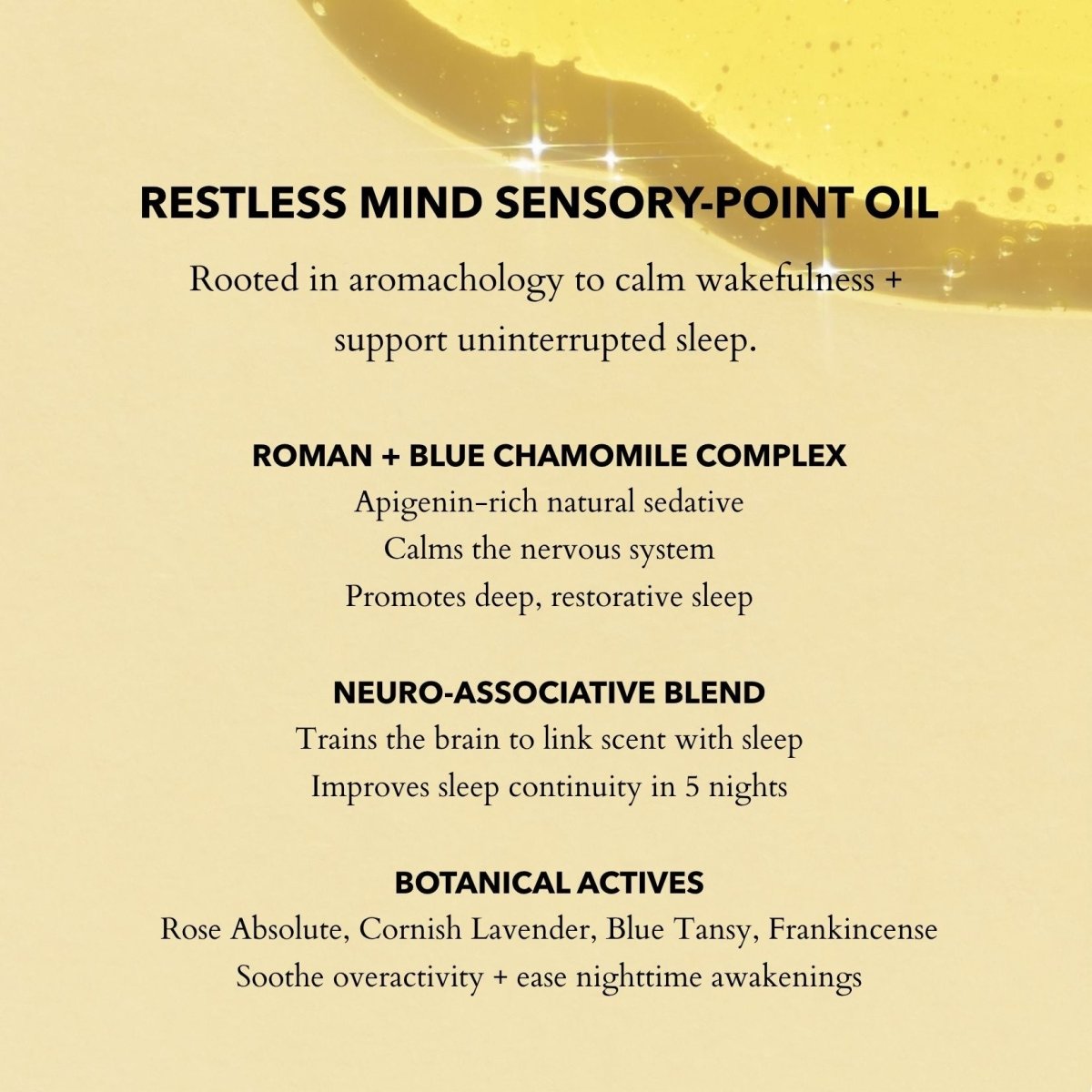 Restless Mind Sleep Oil Roman Chamomile