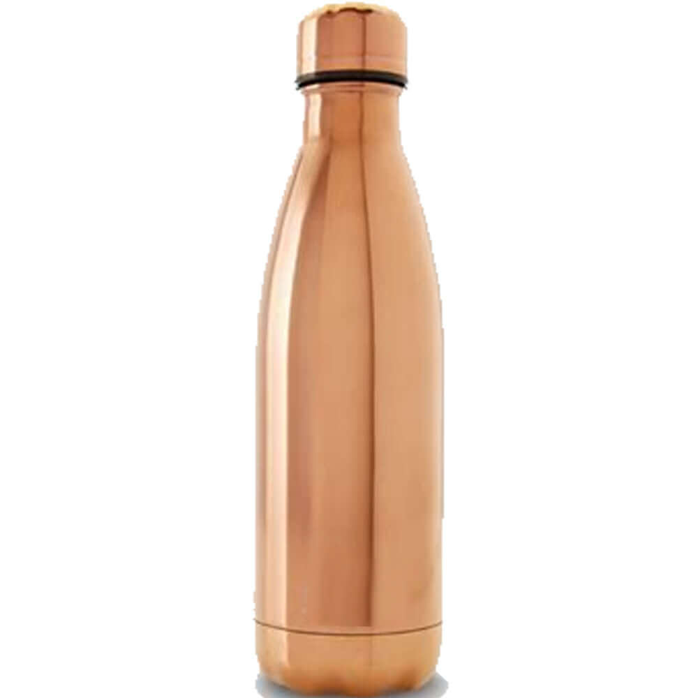 Copper Insulated Water Bottle 500ml Stainless Steel Reusable