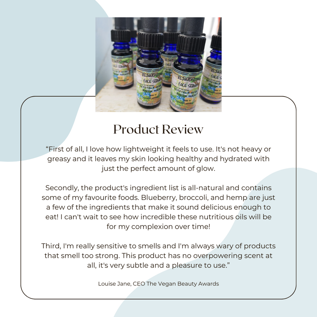 Rejuvenating Face Serum with Antioxidants