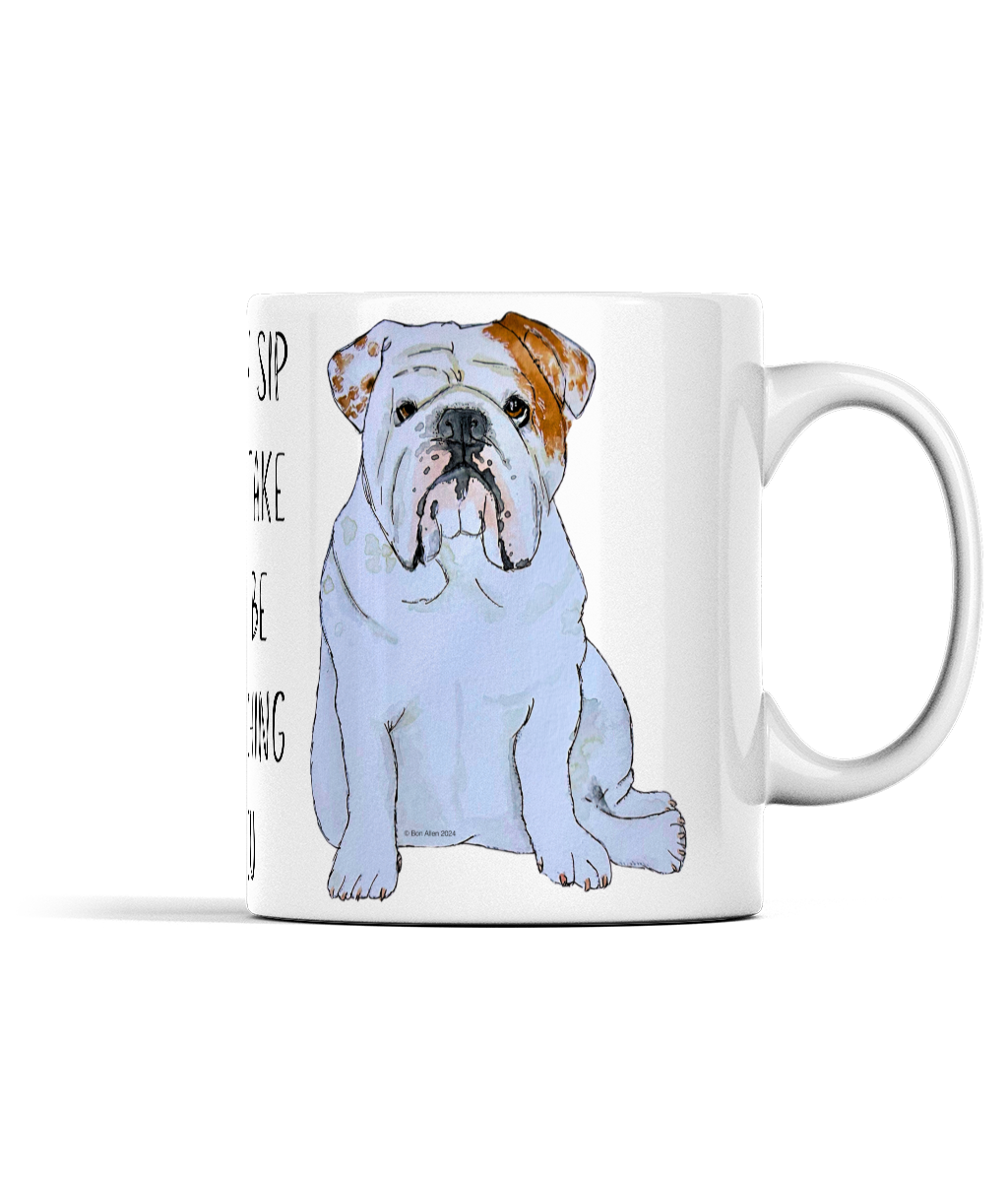 Bulldog Surveillance Ceramic Mug