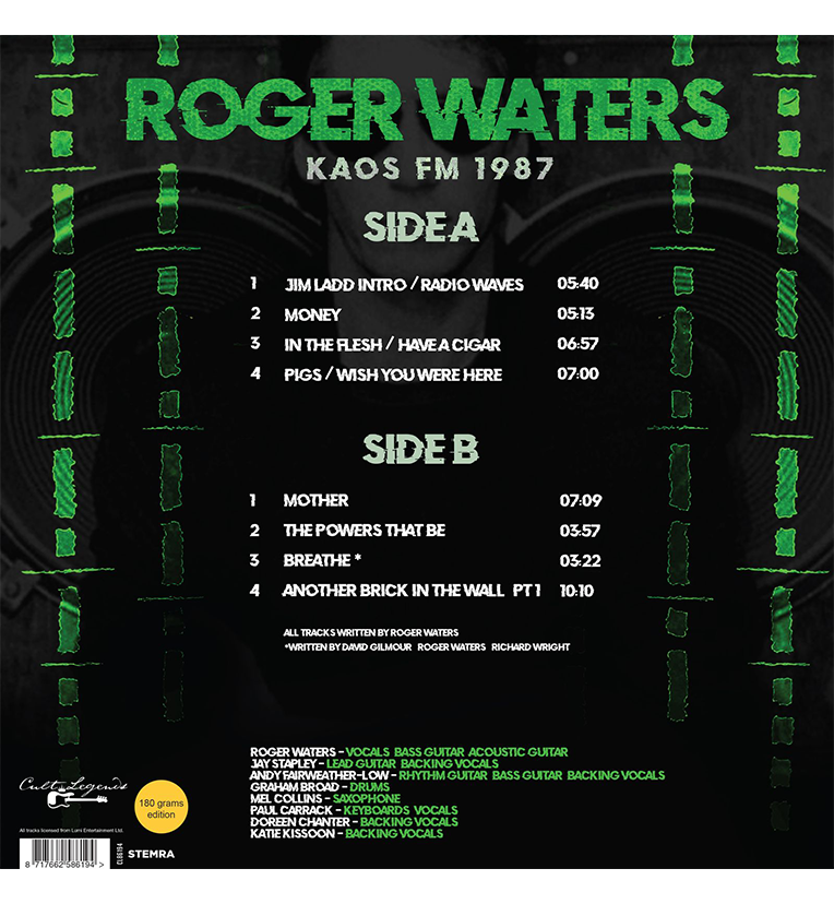 KAOS FM 1987 Live in Quebec 12 Inch Vinyl Album 180g