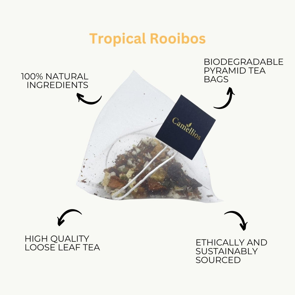 Tropical Rooibos Tea with Vanilla and Coconut