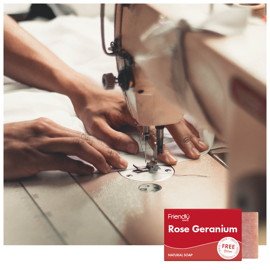 Rose Geranium Natural Soap Bar