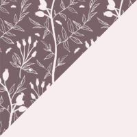 Mini Moon Nursing Pillow in Rosehip