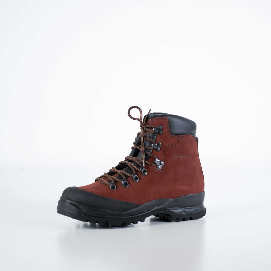 553P Rosso Aragosta Hiking Boots – Durable & Waterproof by Samelin at www.brixbailey.com
