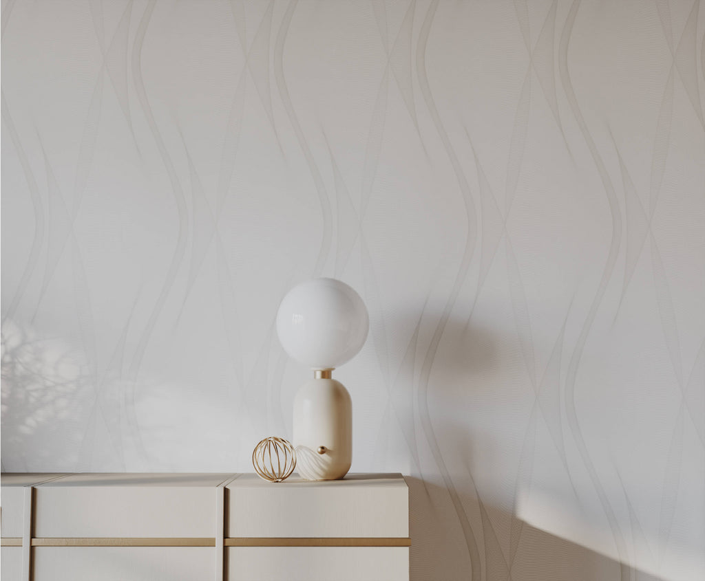 Orbit Wave Pattern Wall Art