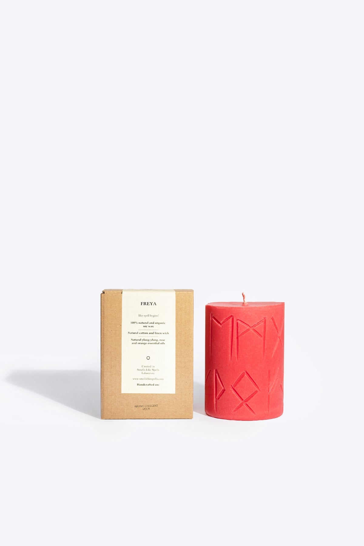 Enchanting Freyja Rune Candle – Attract Love & Harmony by Smells Like Spells at www.brixbailey.com