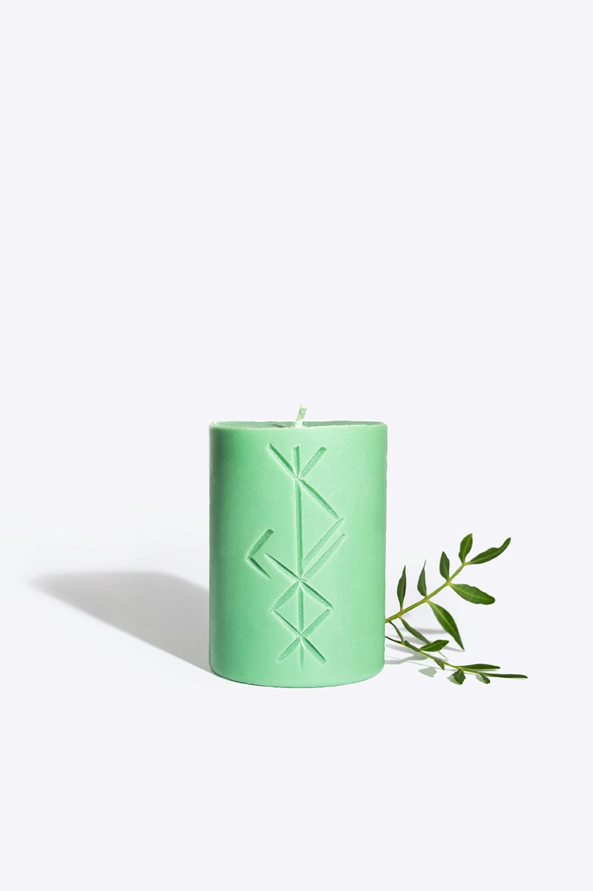 Magical Soy-Wax Rune Candle for Prosperity and Wealth – Handmade by Smells Like Spells at www.brixbailey.com