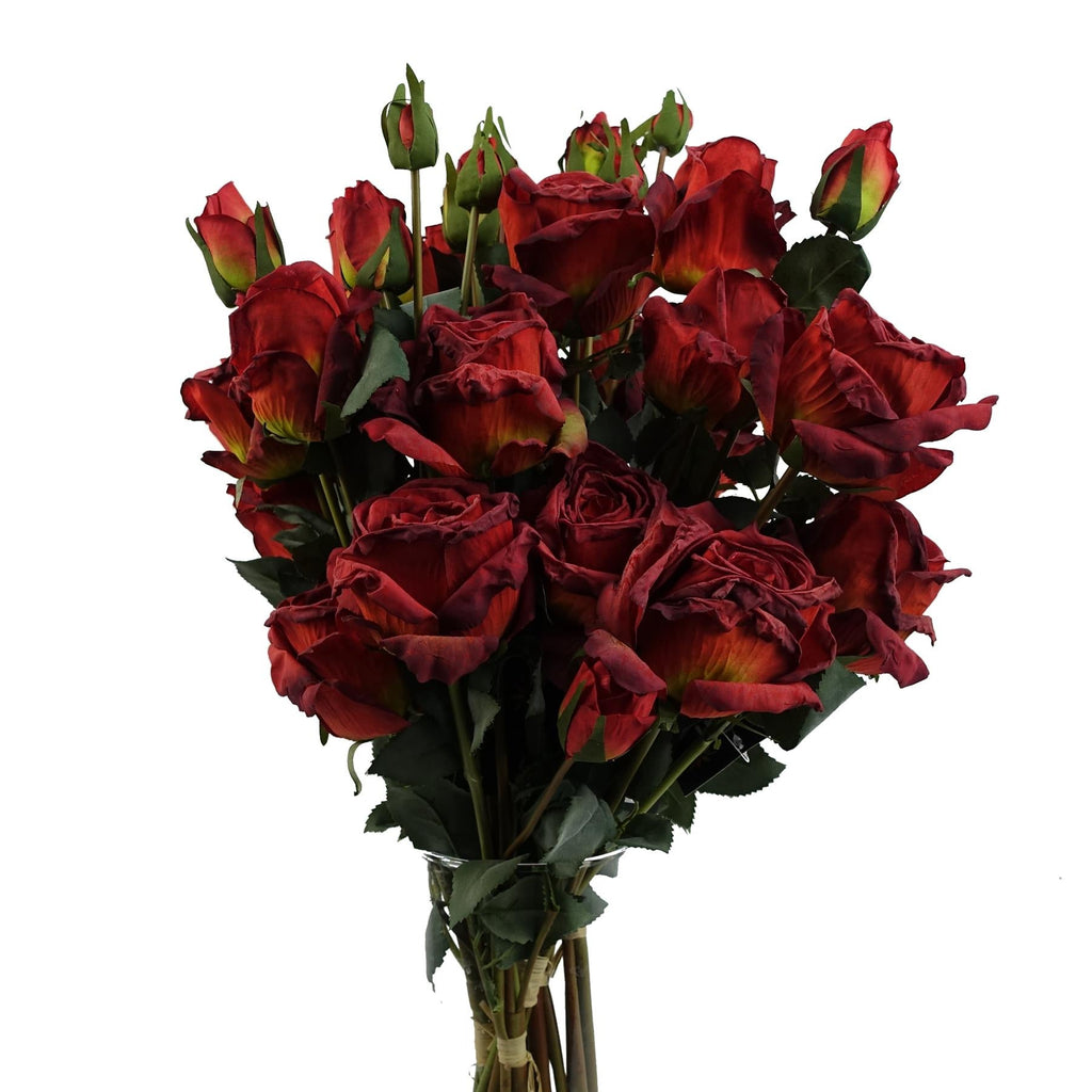 Red Rose Artificial Flower Sprays 60cm Pack of 6