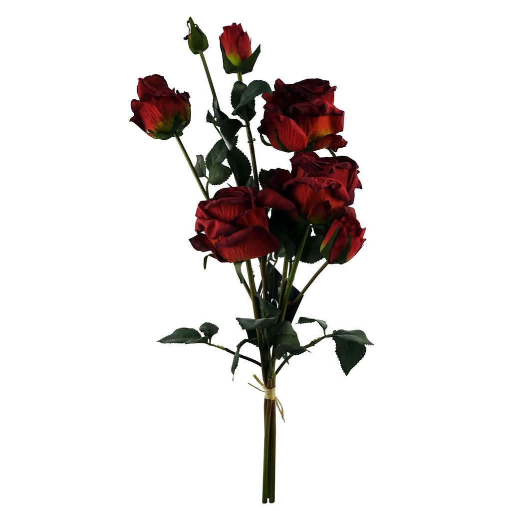 Red Rose Artificial Flower Sprays 60cm Pack of 6