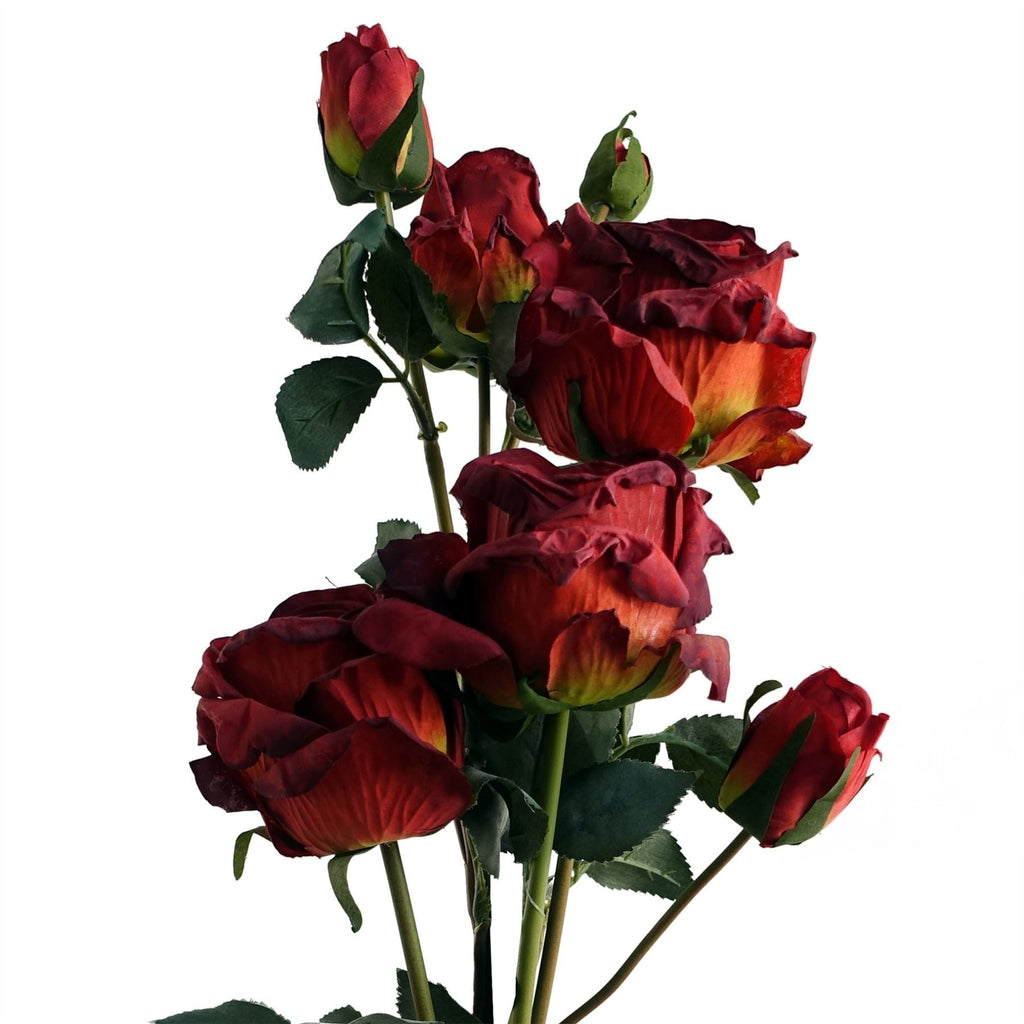 Red Rose Artificial Flower Sprays 60cm Pack of 6
