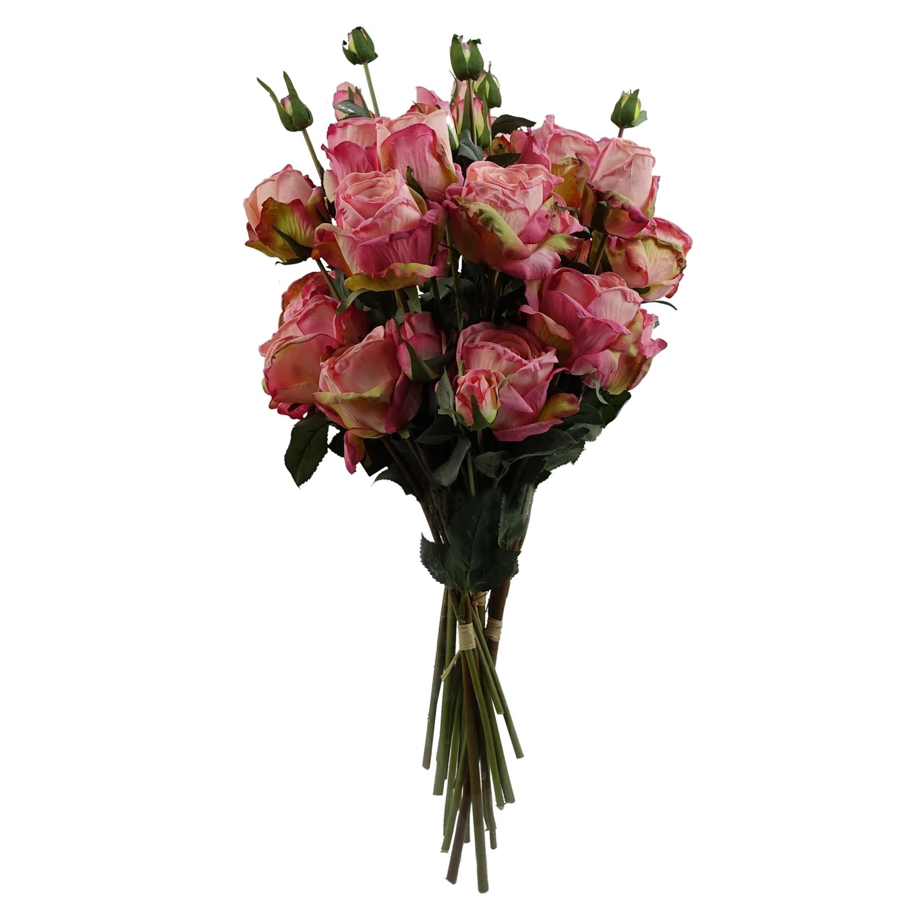 Pink Rose Artificial Flower Sprays 60cm Pack of 6