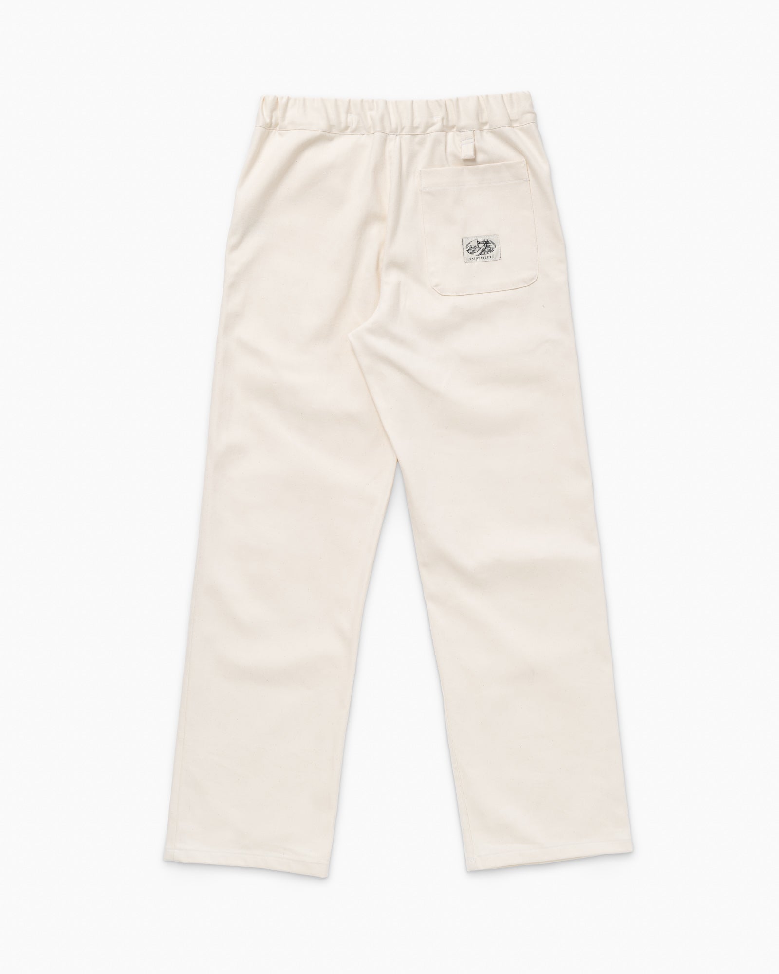 Ecru Wide Leg Trouser