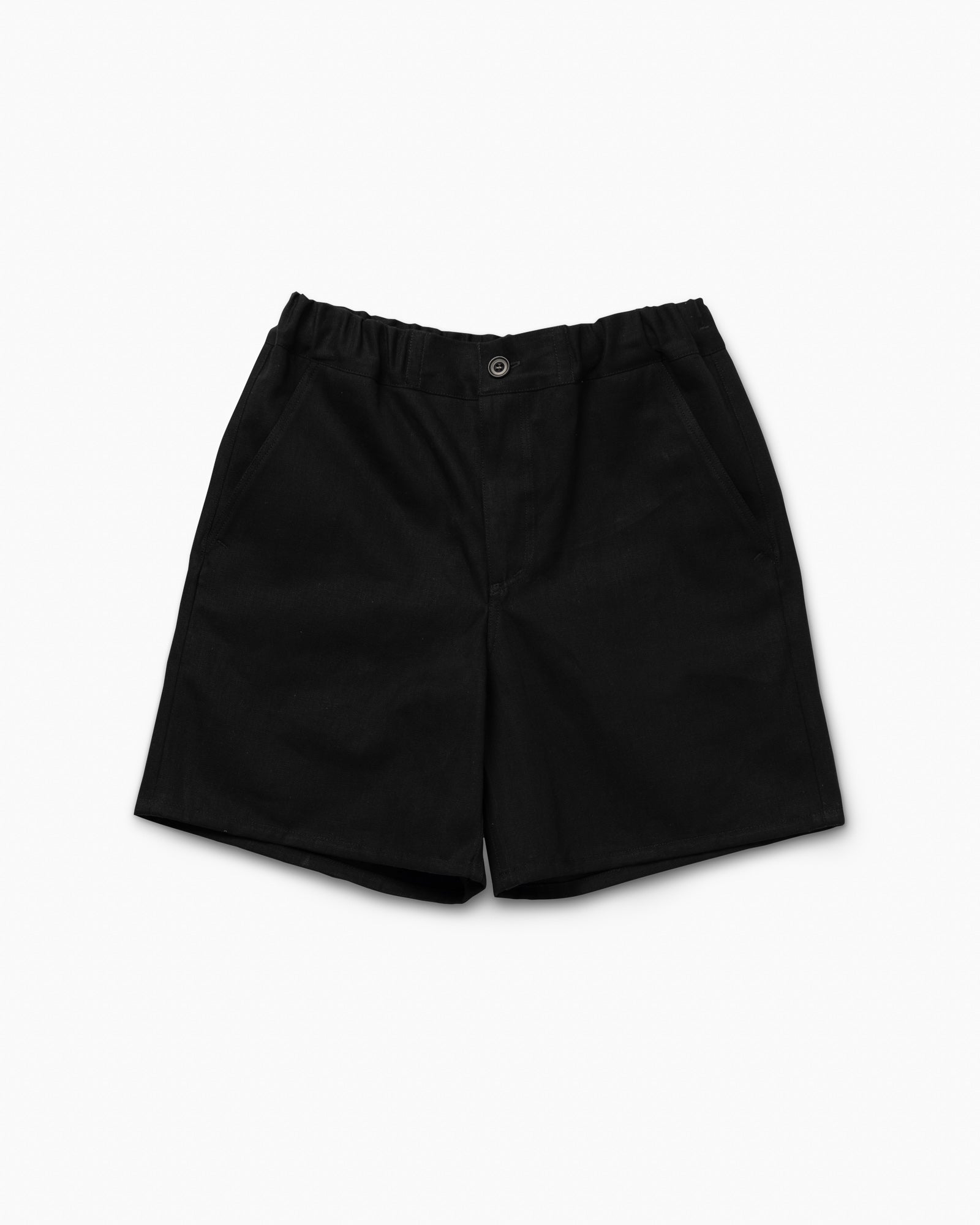 Short 001 Black Selvedge Denim