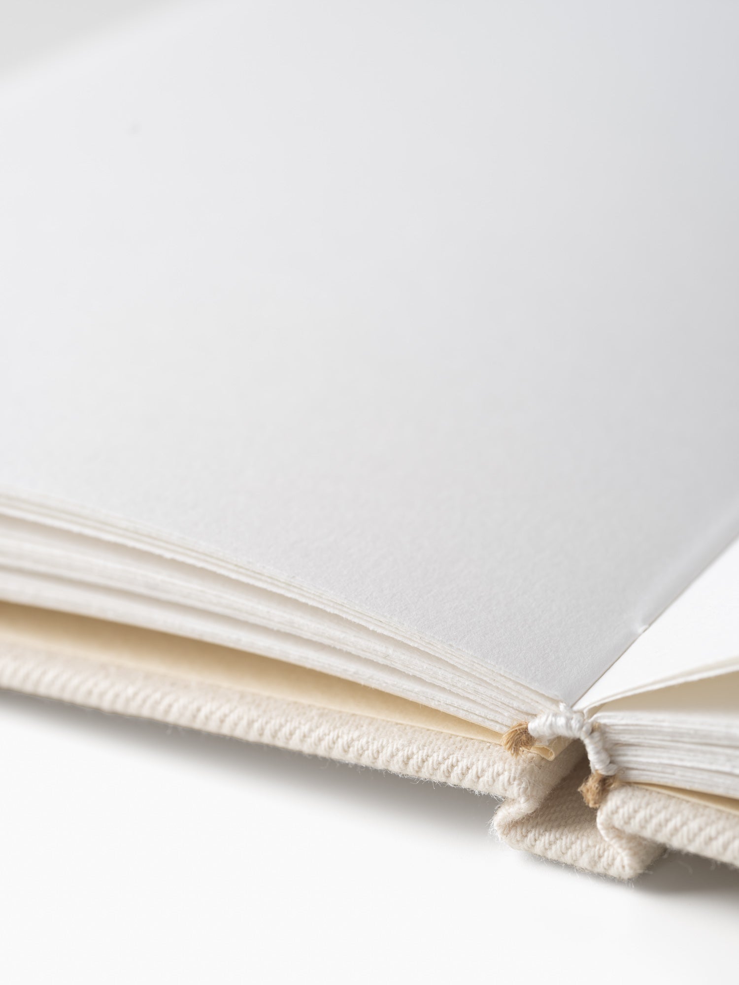 Ecru Notebook 001 Hand Bound