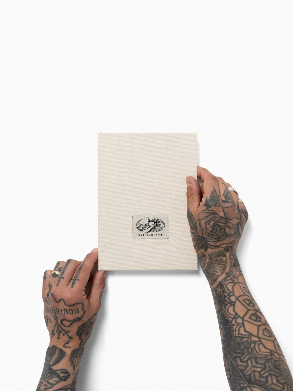 Ecru Notebook 001 Hand Bound