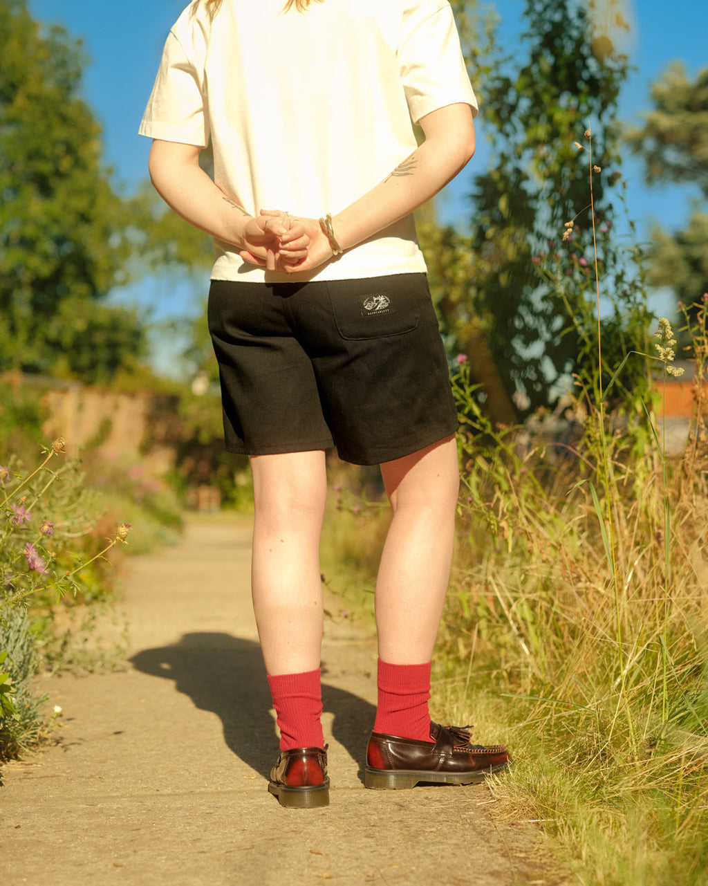 Short 001 Black Selvedge Denim