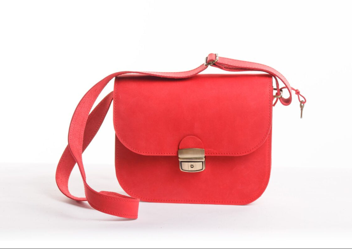 Classic Saddle Bag – Timeless Leather, Handmade & Versatile by Zelma Kraft at brixbailey.com