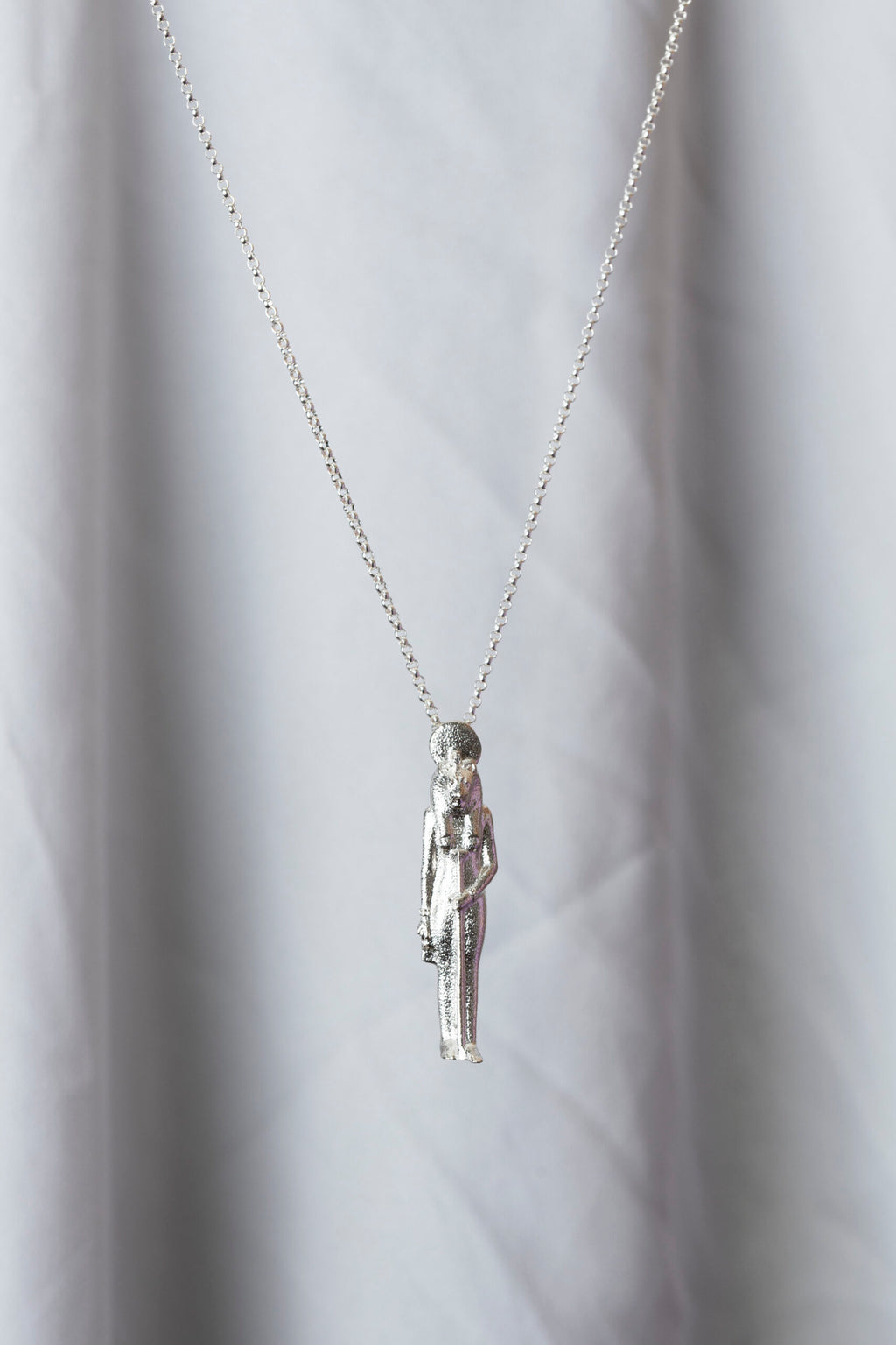 Sekhmet Necklace – Embrace Strength & Grace in Silver by New Vintage by Kriss at brixbailey.com