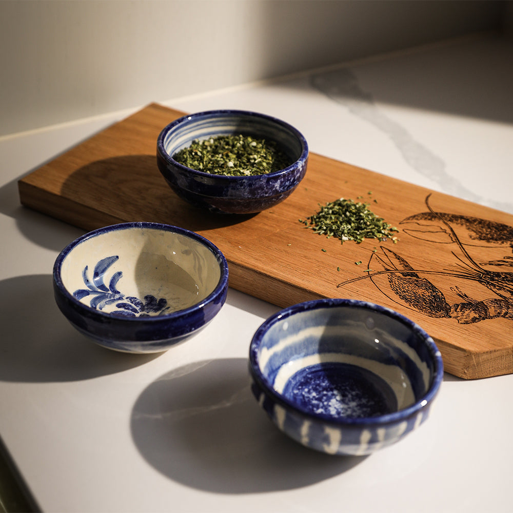 Ripple Ceramic Dip Bowl