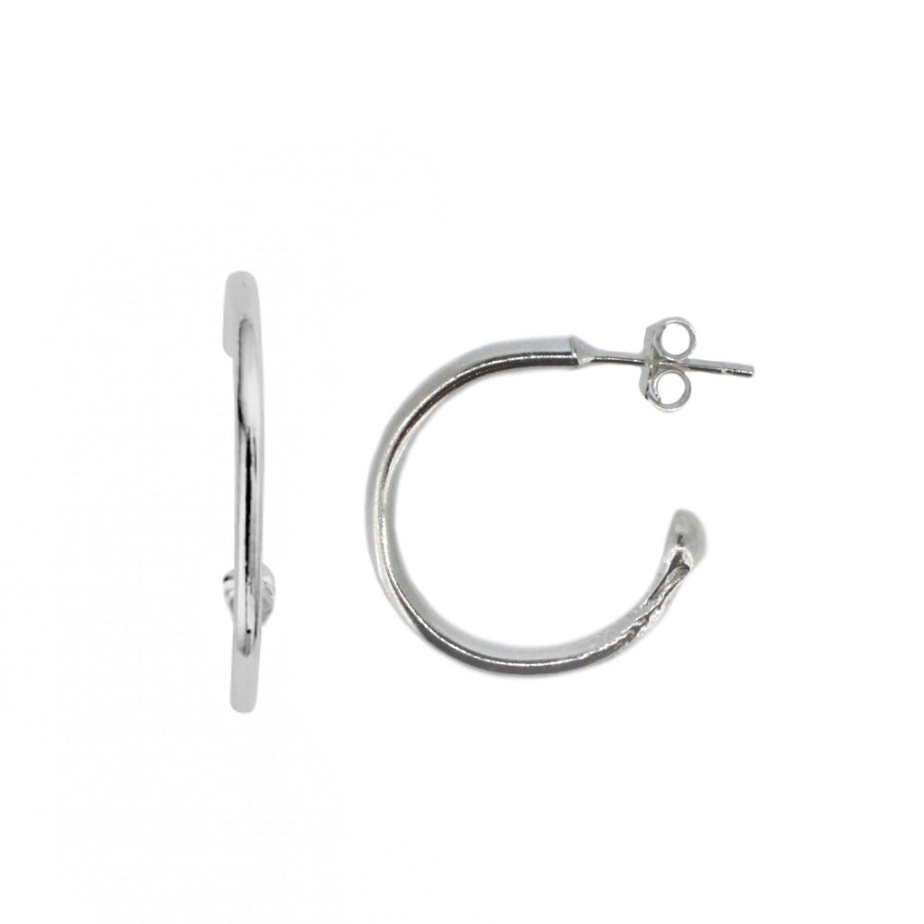 Classic Sterling Silver Hoops