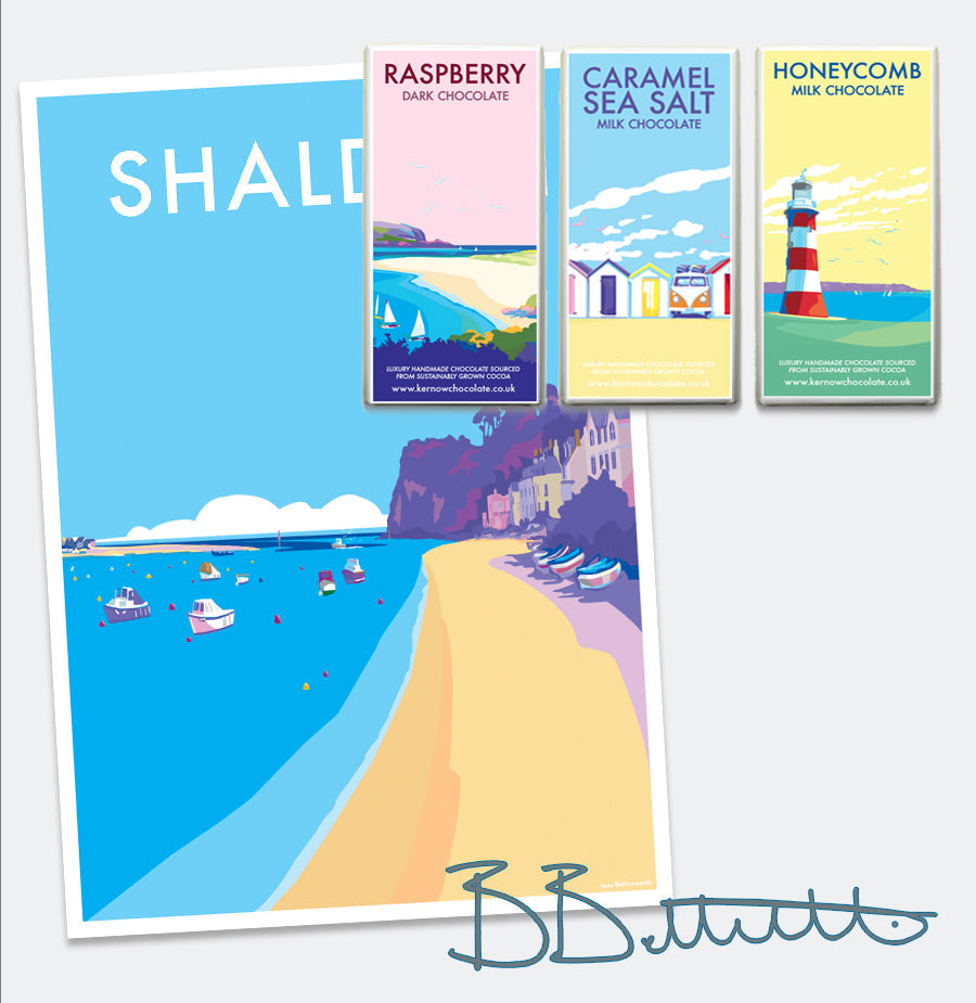 Shaldon Vintage Travel Poster