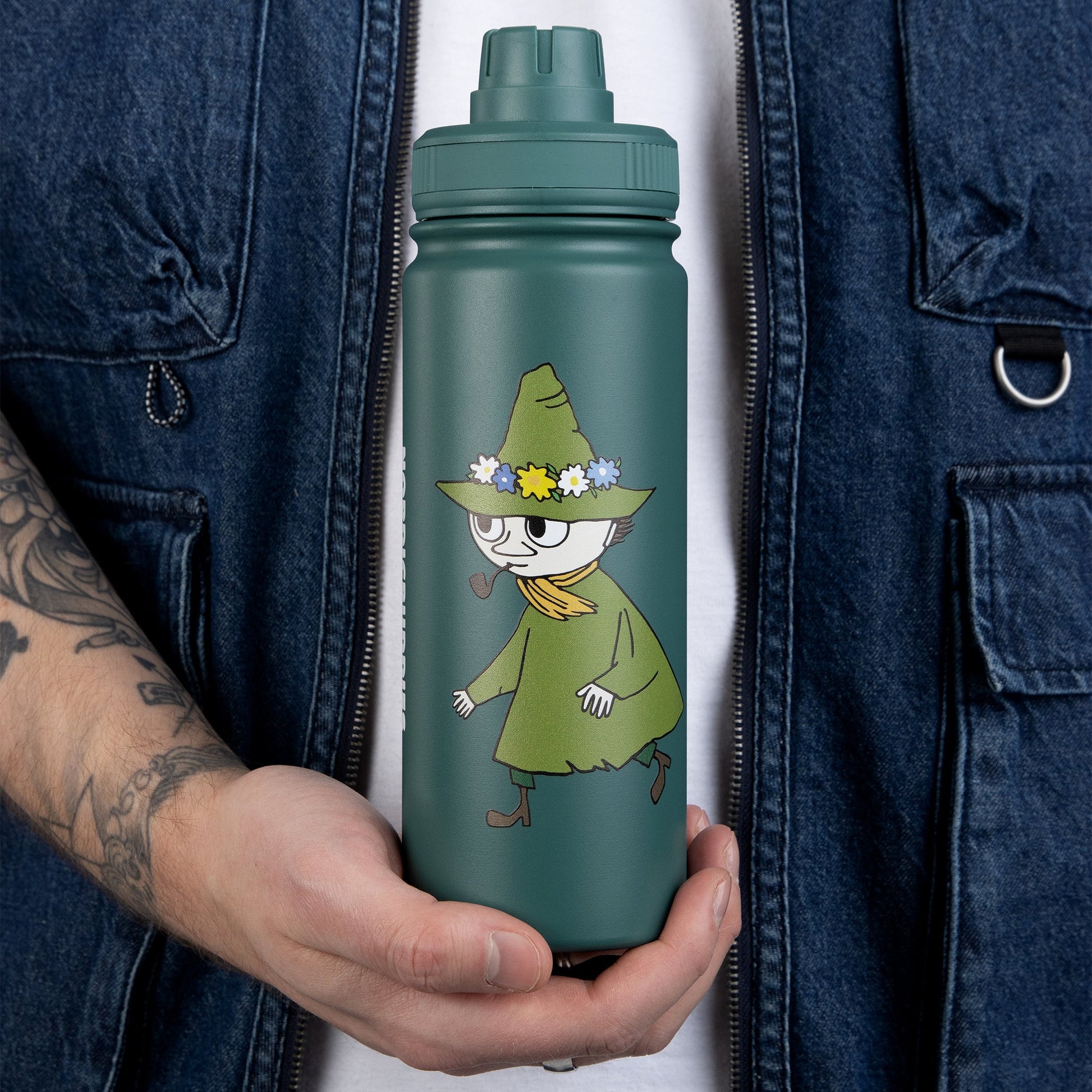 Moomin Thermal Bottle 550ml – Stay Hot or Cold On-the-Go by Moomin by NordicBuddies at www.brixbailey.com