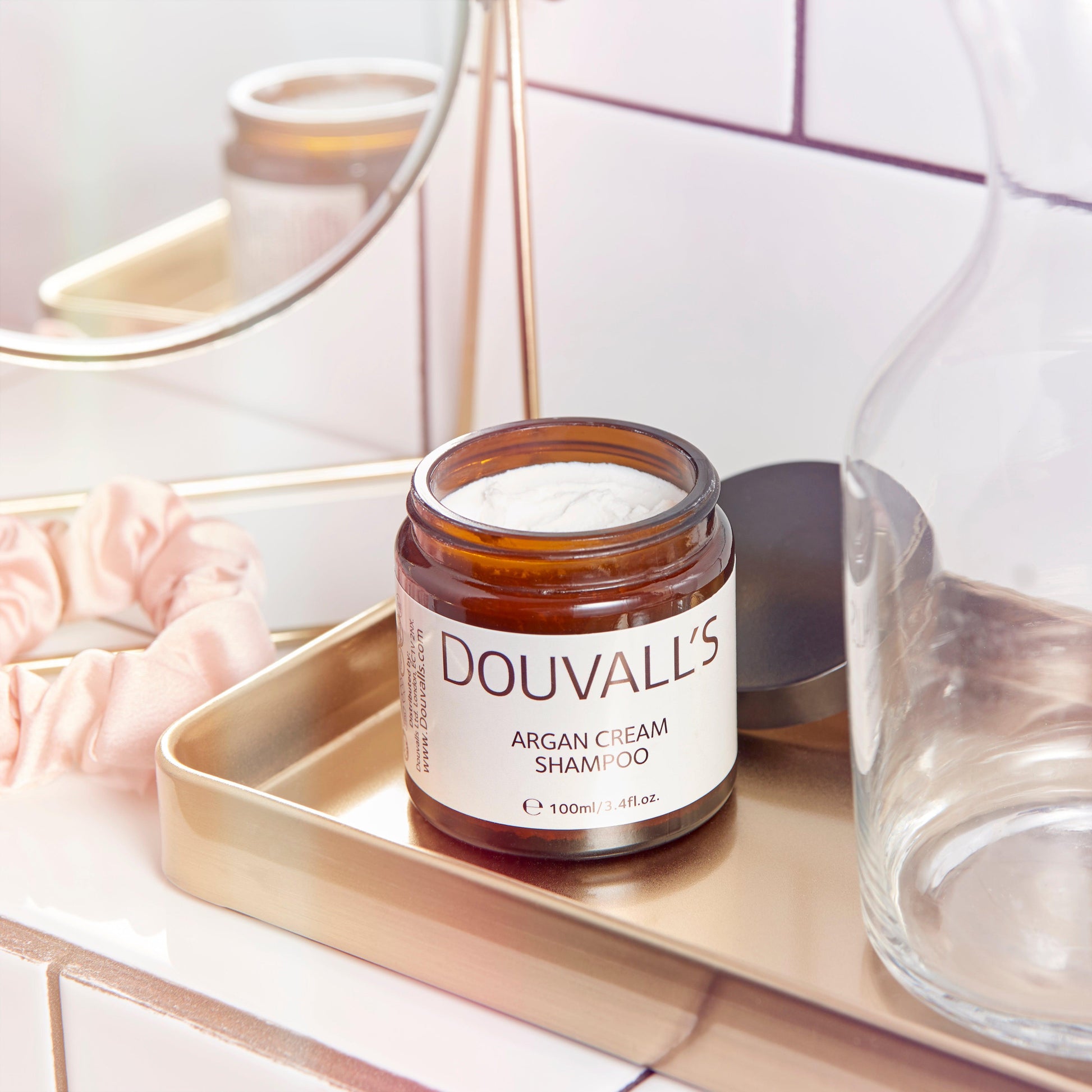 Argan Hybrid Cream Shampoo 100g Sulfate Free Natural