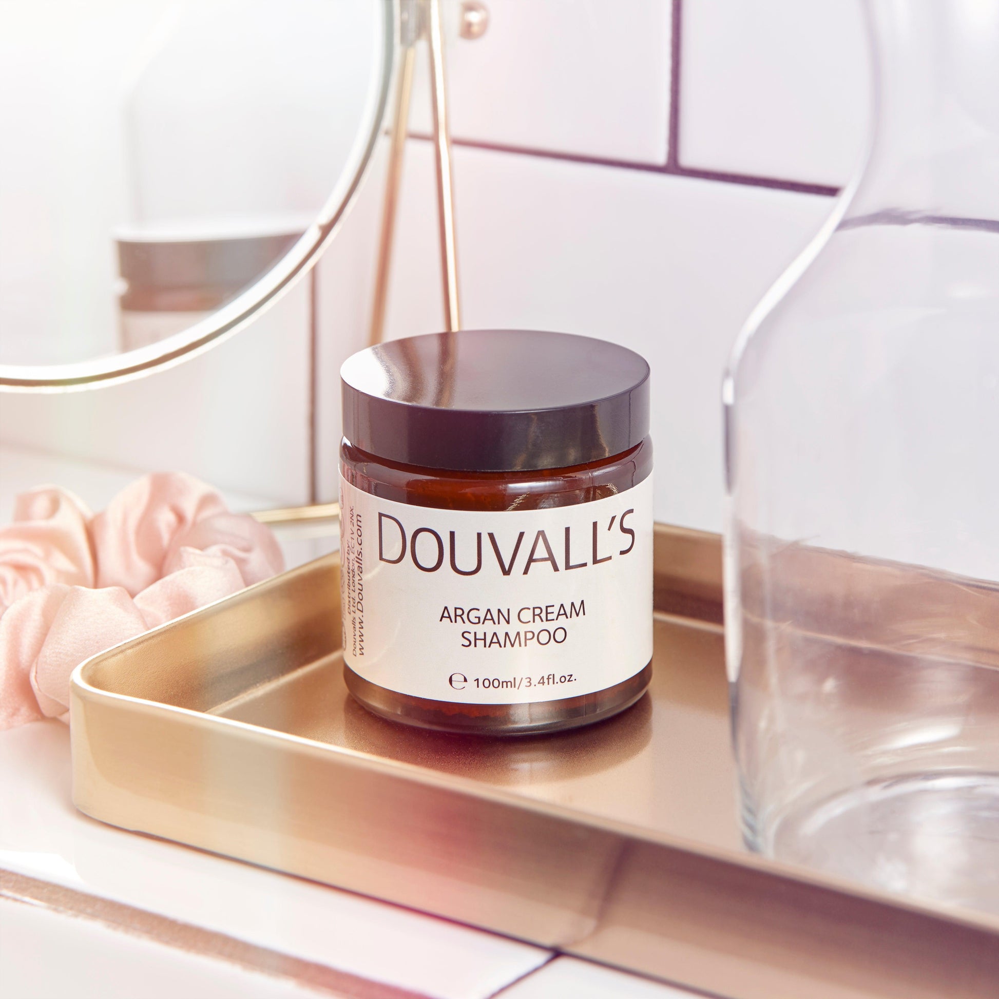 Argan Hybrid Cream Shampoo 100g Sulfate Free Natural