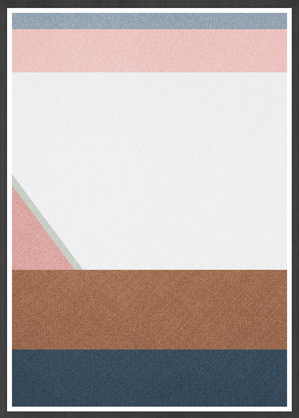 Soul Neutral Geometric Wall Print