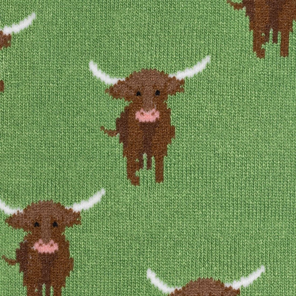 Highland Cow Bamboo Socks