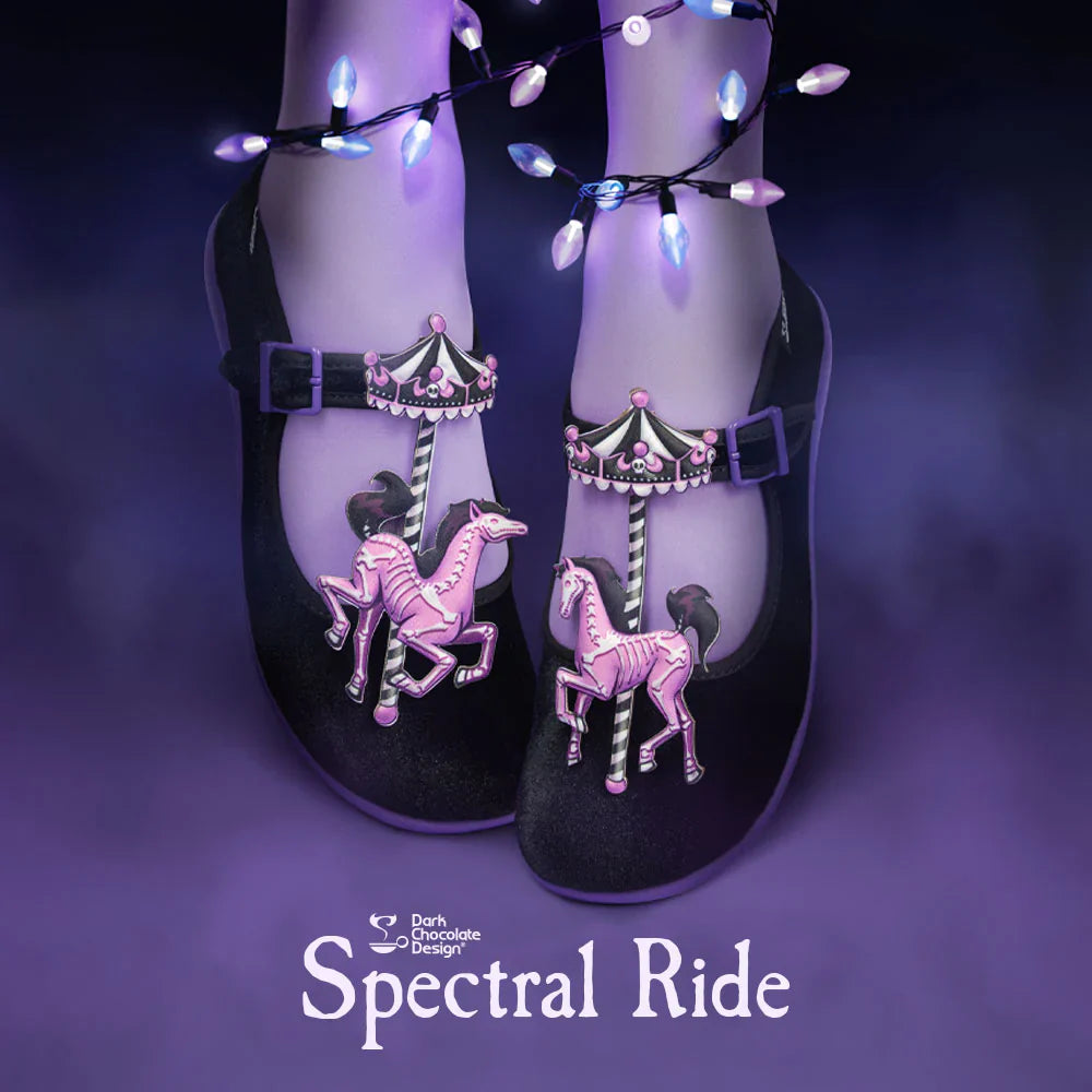 Spectral Ride Gothic Carousel Mary Jane Flats