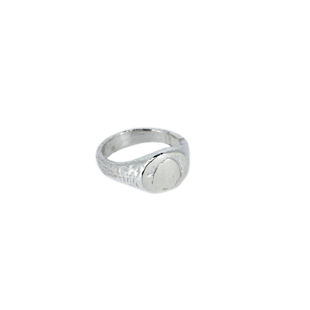 Sterling Silver Signet Ring Unisex