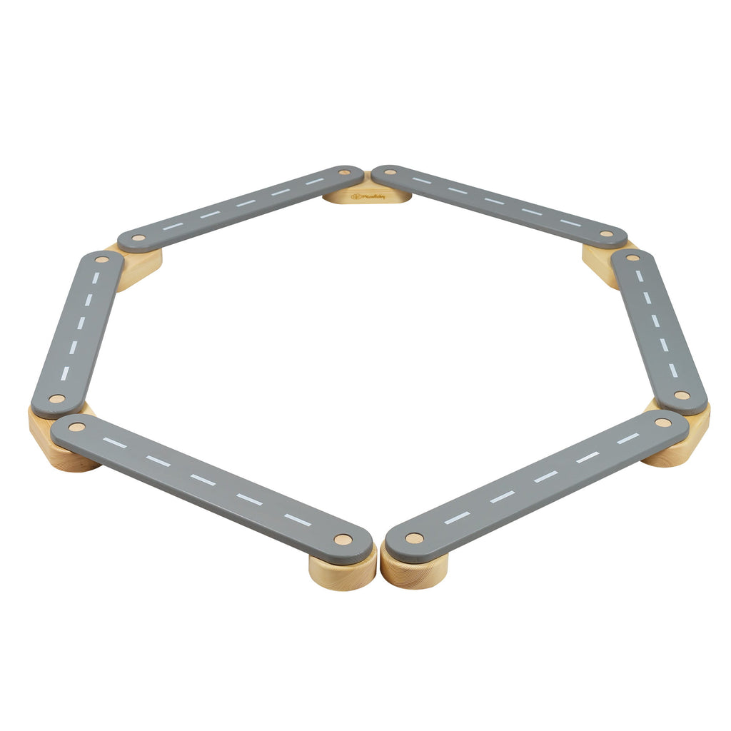 Wooden Balance Beam Sensory Path – Educational & Versatile Play by MeowBaby at www.brixbailey.com