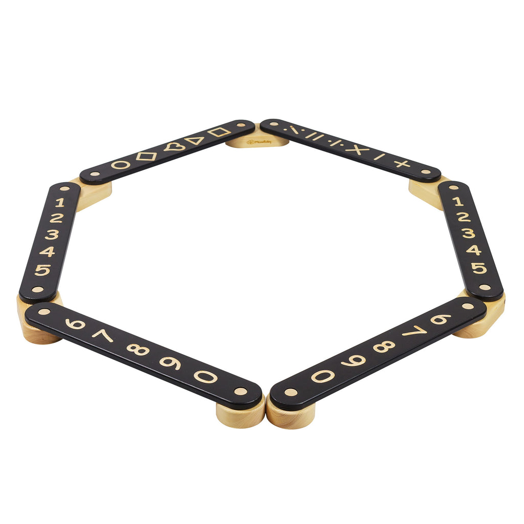 Wooden Balance Beam Sensory Path – Educational & Fun by MeowBaby at www.brixbailey.com