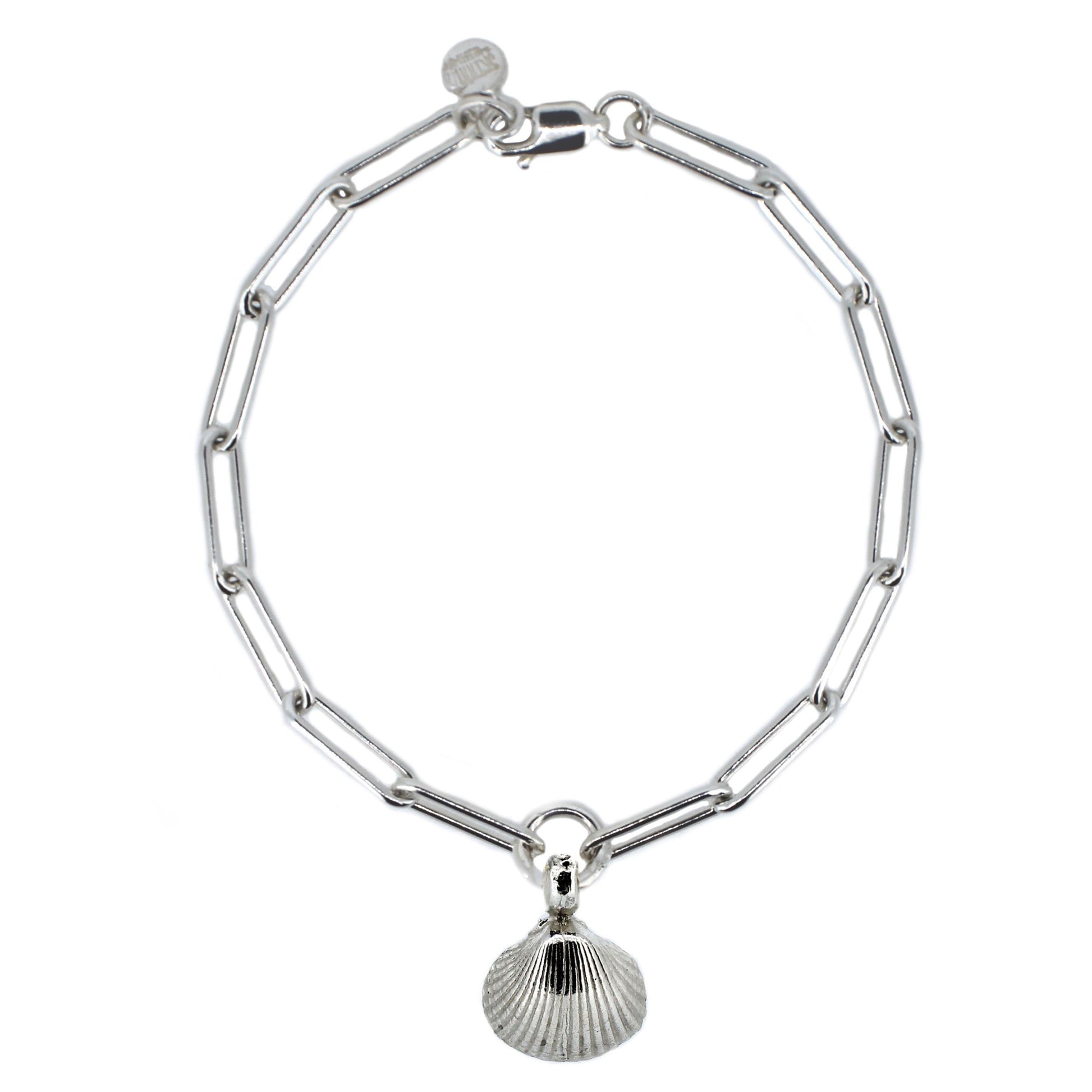 Shell Trace Bracelet in Recycled Sterling Silver