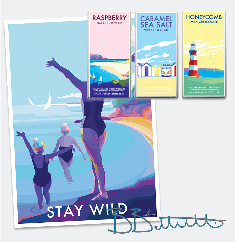 Stay Wild Vintage Poster