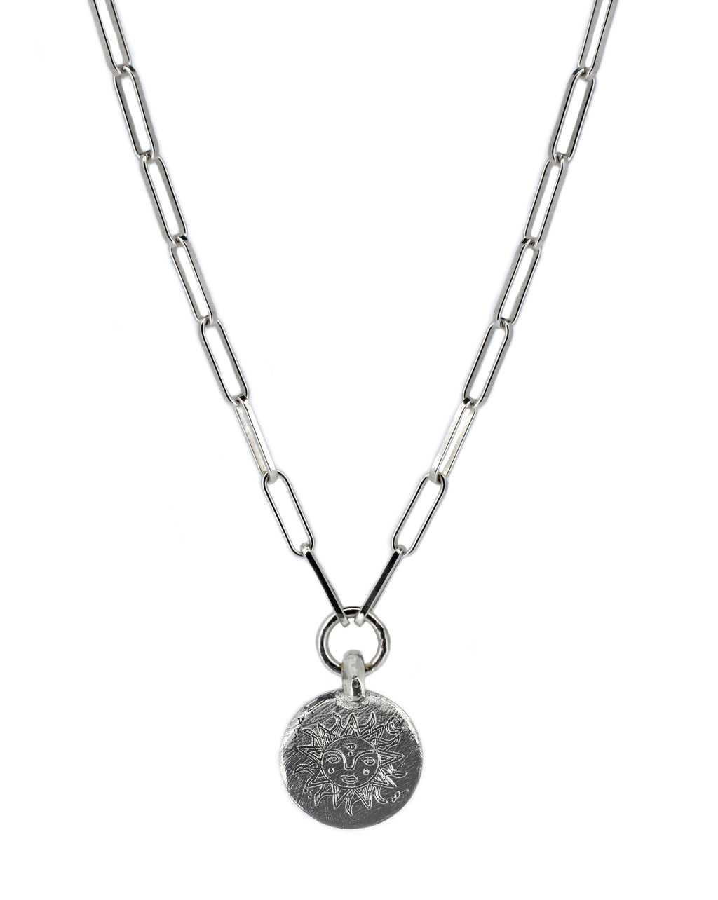 Solstice Trace Chain Necklace in Sterling Silver