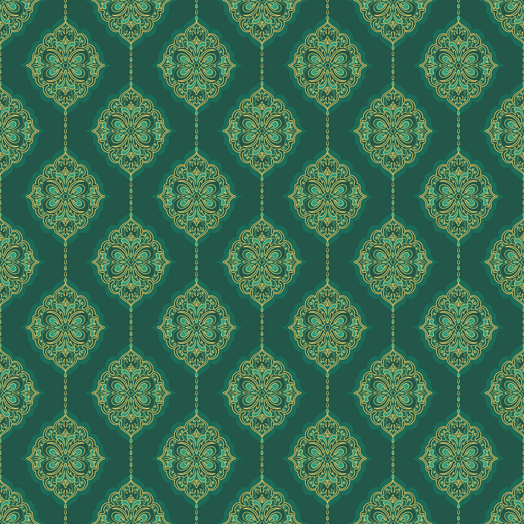 Sakhir Arabic Pattern Wallpaper
