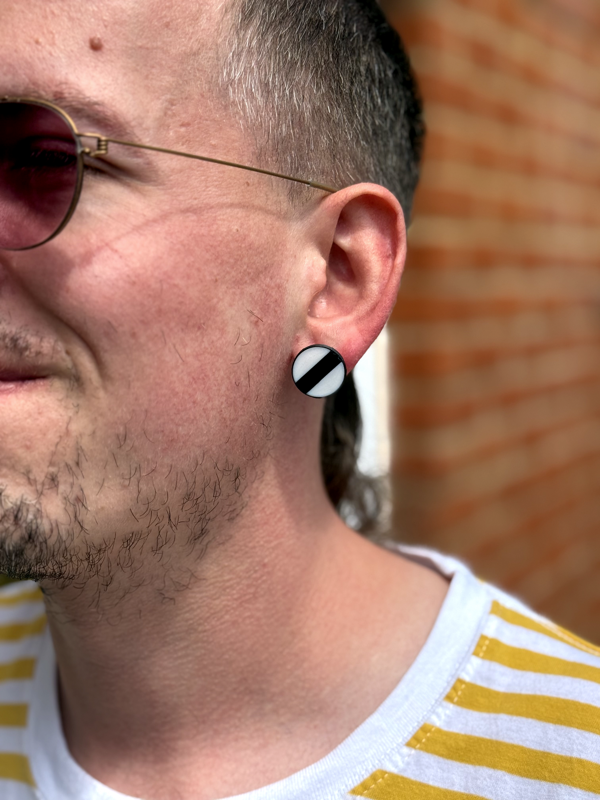 National Speed Limit Stud Earring