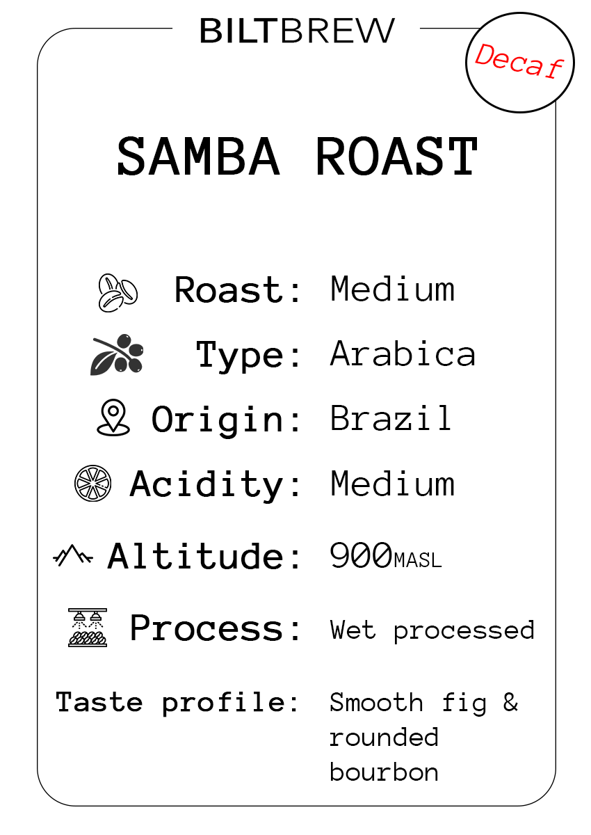 Samba Roast Coffee Beans