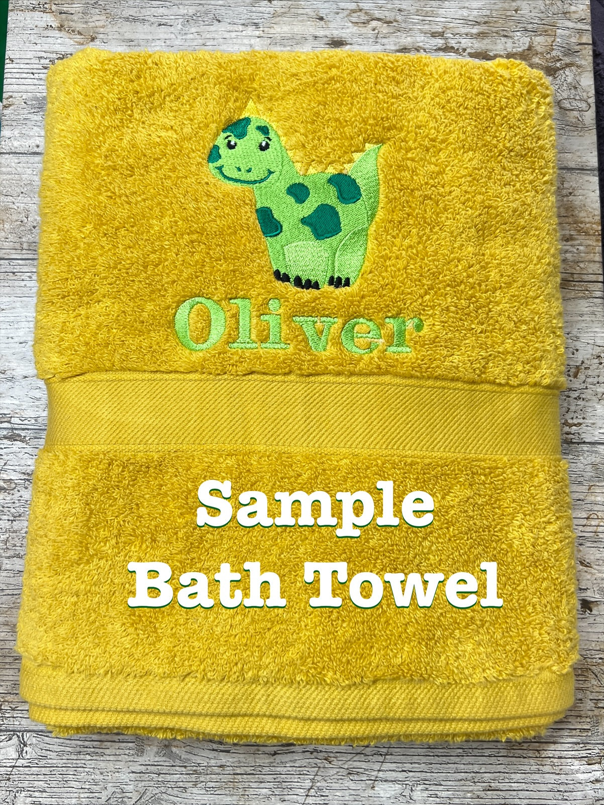 Flower Rabbit Personalised Towels