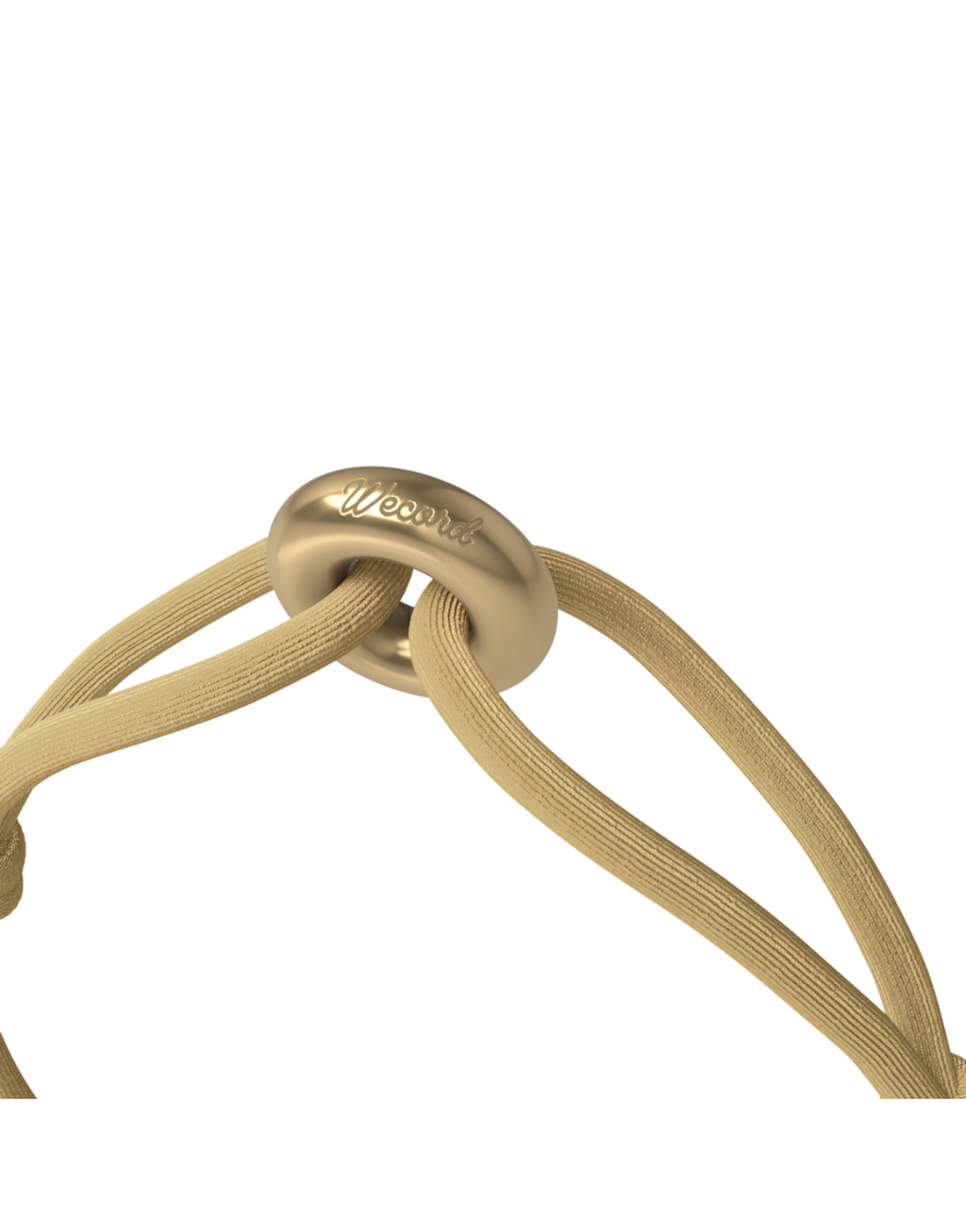 Golden Cord Bracelet Handcrafted in Sterling Silver