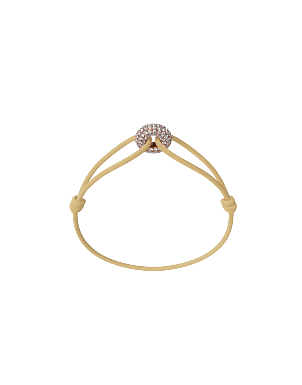 Mini Rose Soho Pave Cord Bracelet