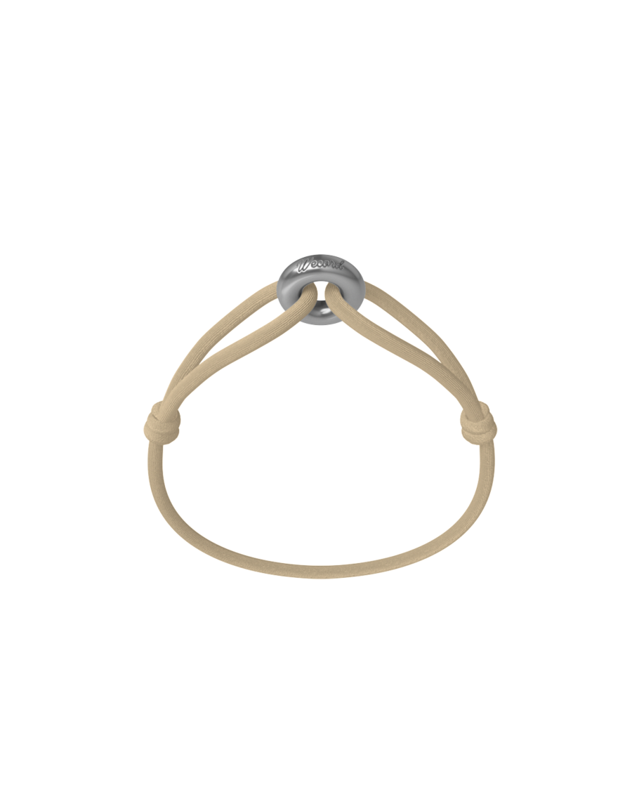 Silver Soho Cord Bracelet