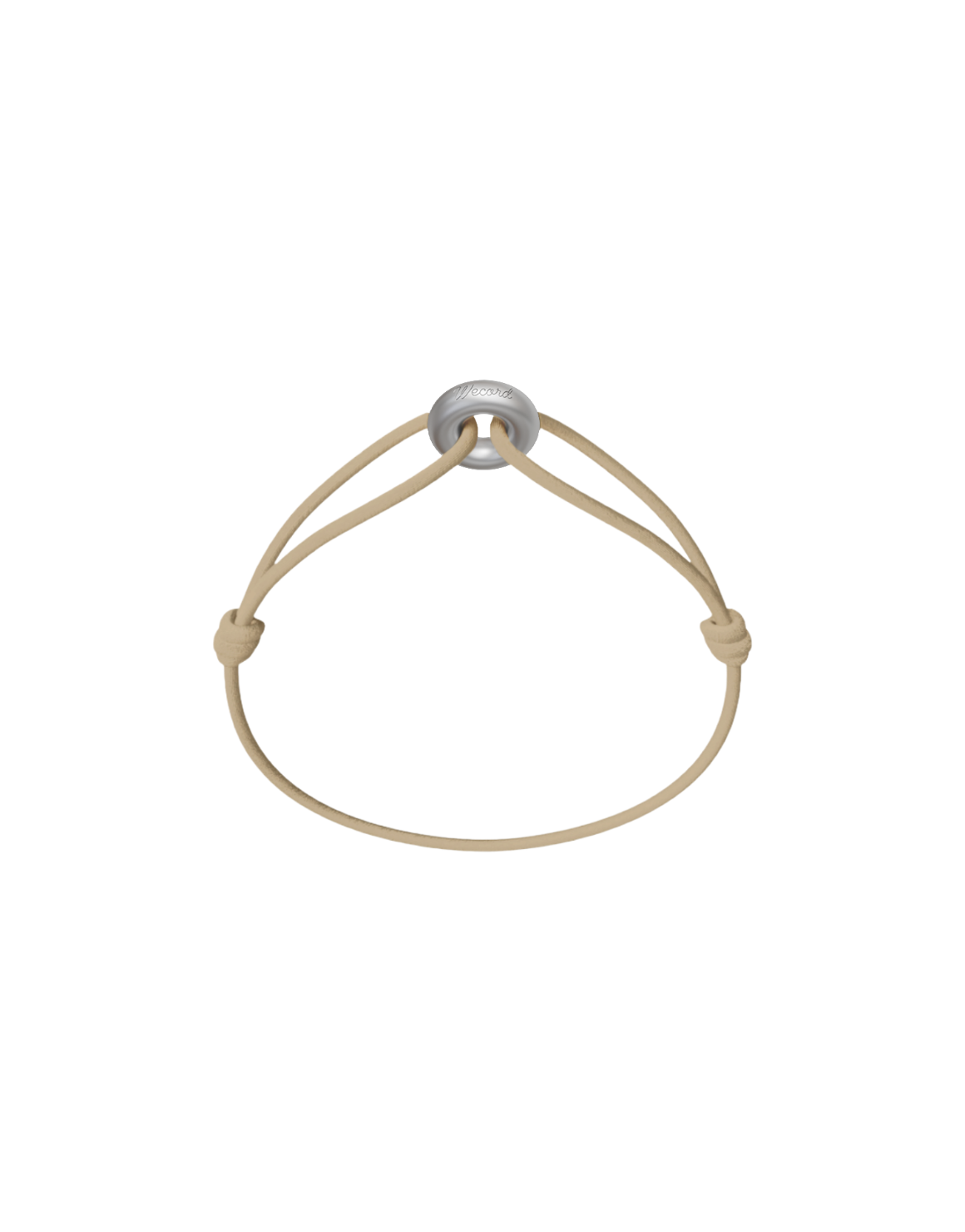 Mini Silver Soho Matte Cord Bracelet