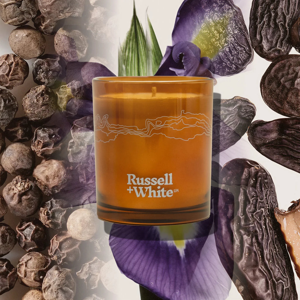 Firenze Leather Scented Candle 250g