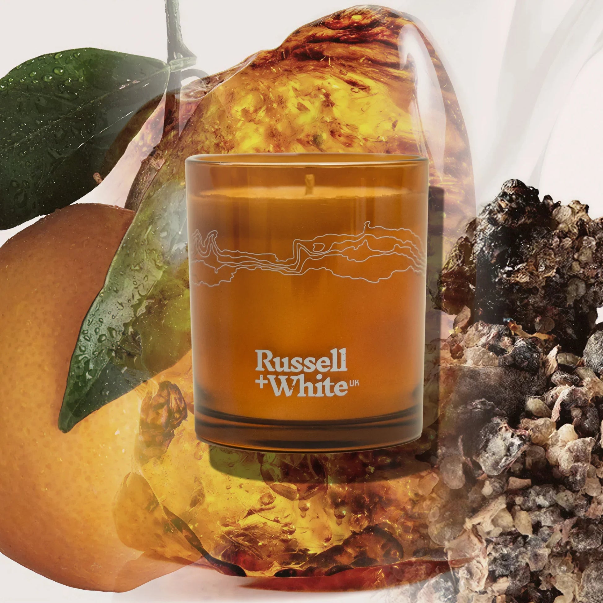 Mystice 250g Scented Candle in Amber and Frankincense