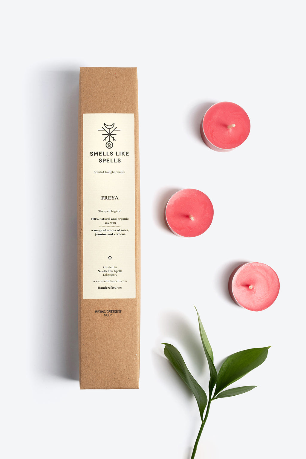 Enchanted Freya Tealight Candles – Aroma for Love & Desire by Smells Like Spells at www.brixbailey.com