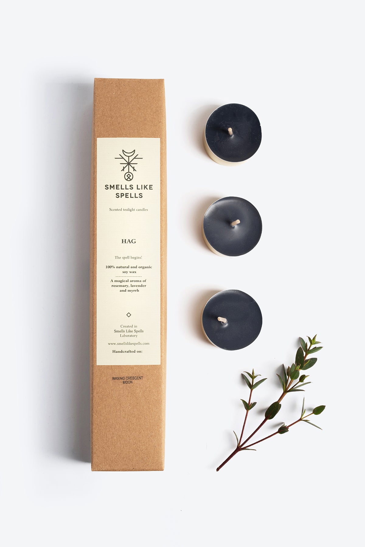 Soy-Wax Tealight Candles – Handcrafted for Tranquility & Energy by Smells Like Spells at www.brixbailey.com